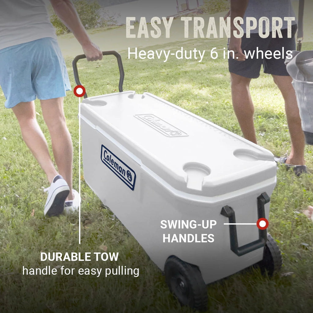 100 Quart Wheeled Cooler D39423