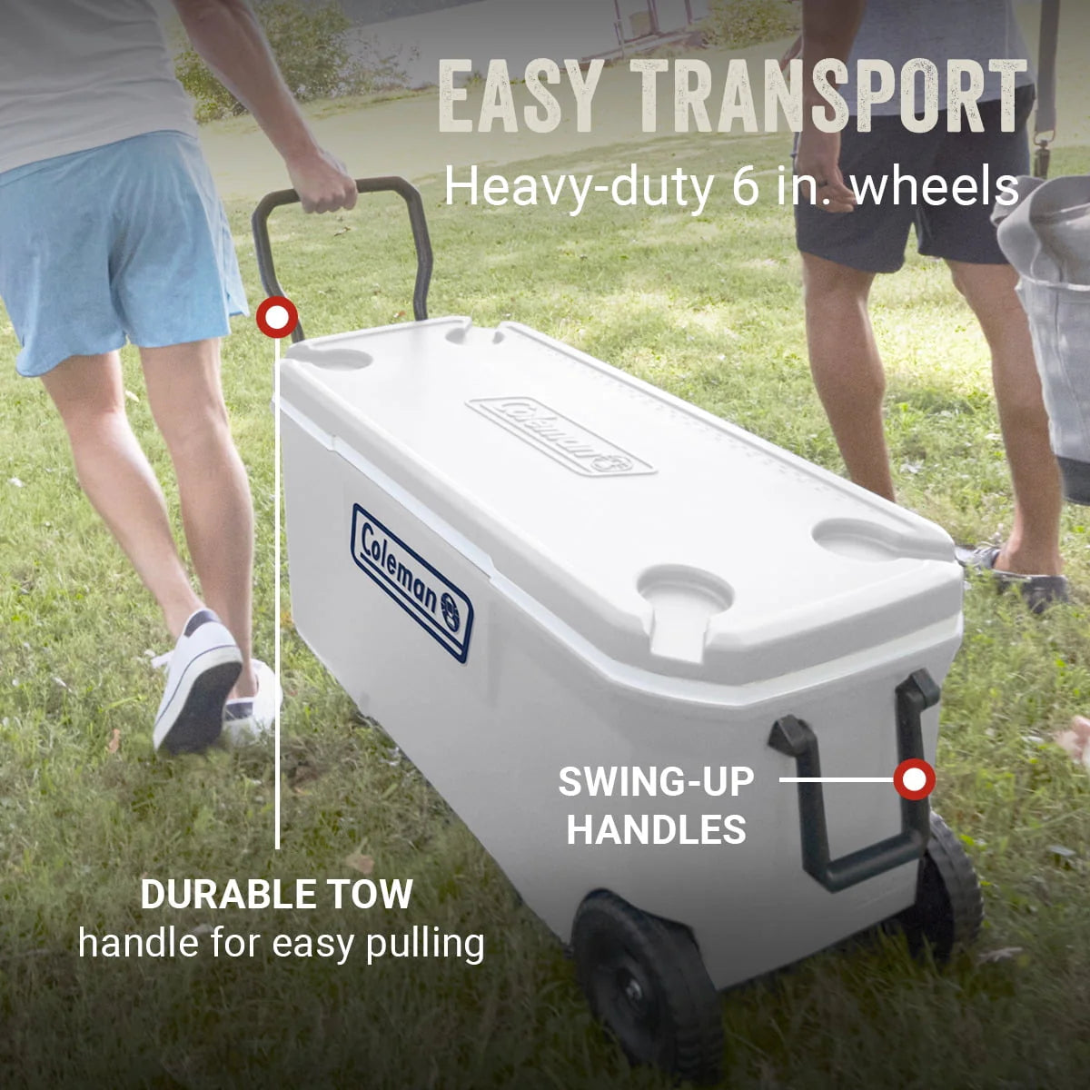 100 Quart Wheeled Cooler D39423