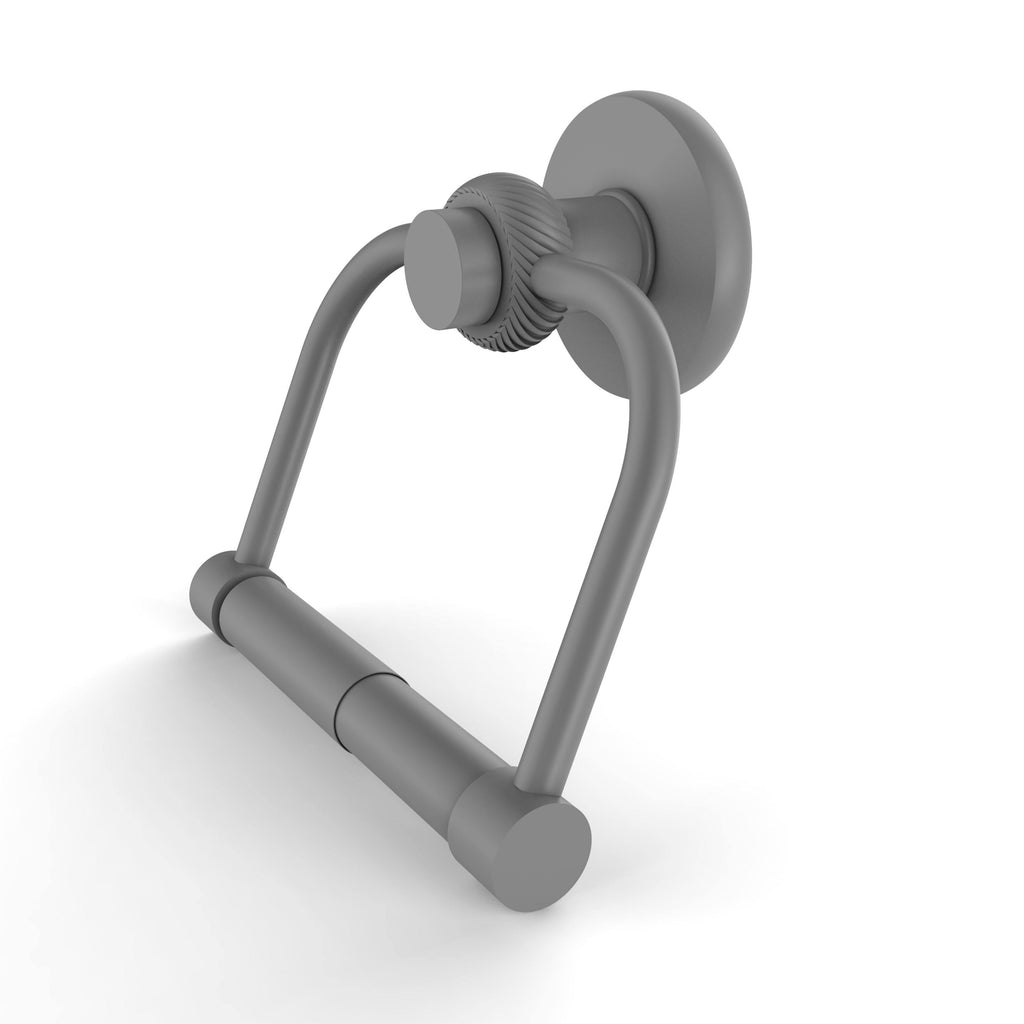 Matte Black 2 Post Toilet Tissue Holder S486806