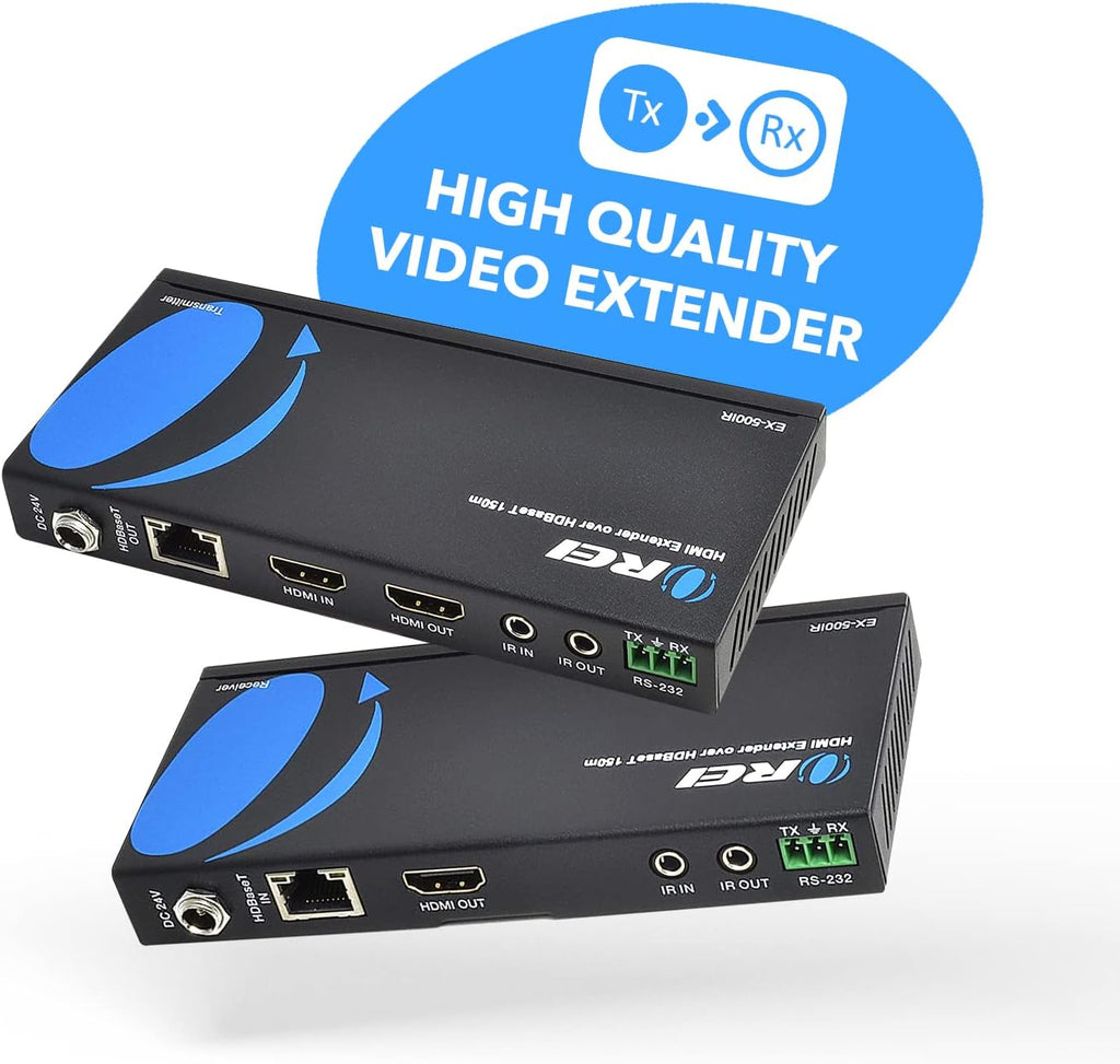 HDMI Extender over Cat5e/6 Ethernet LAN cable Up to 500 Feet I48773