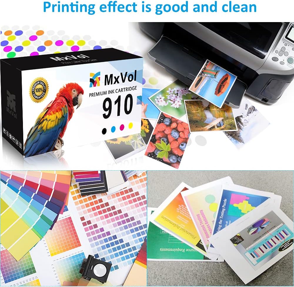 Remanufactured Ink Cartridge 4-Pack Black Cyan Magenta Yellow O11685