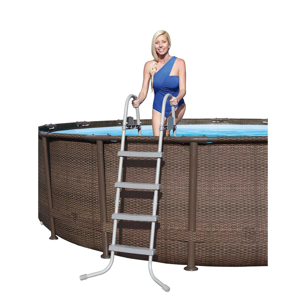 16ft x 48in Round Frame Above Ground Pool Set E699938