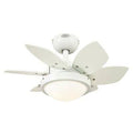 LED Leaf Blade Ceiling Fan with Pull Chain and Light Kit I344738