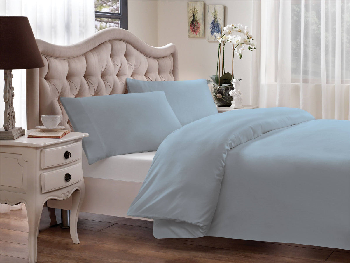 King Blue Duvet Cover Set H963395