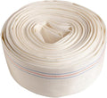 2.5 x 62 FT Heavy Duty Reinforced PVC Lay-Flat Water Discharge Hose, White E9336