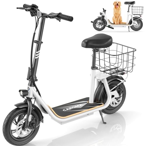 800W/1200W Electric Scooter with Seat, 48V Battery, Foldable G447329
