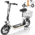 800W/1200W Electric Scooter with Seat, 48V Battery, Foldable G447329