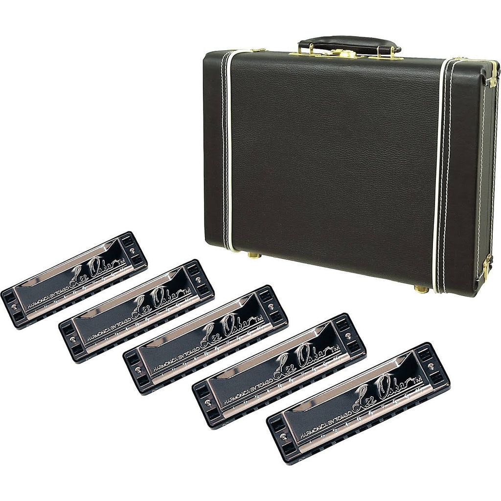 5-Pack Harmonica with Case H838874