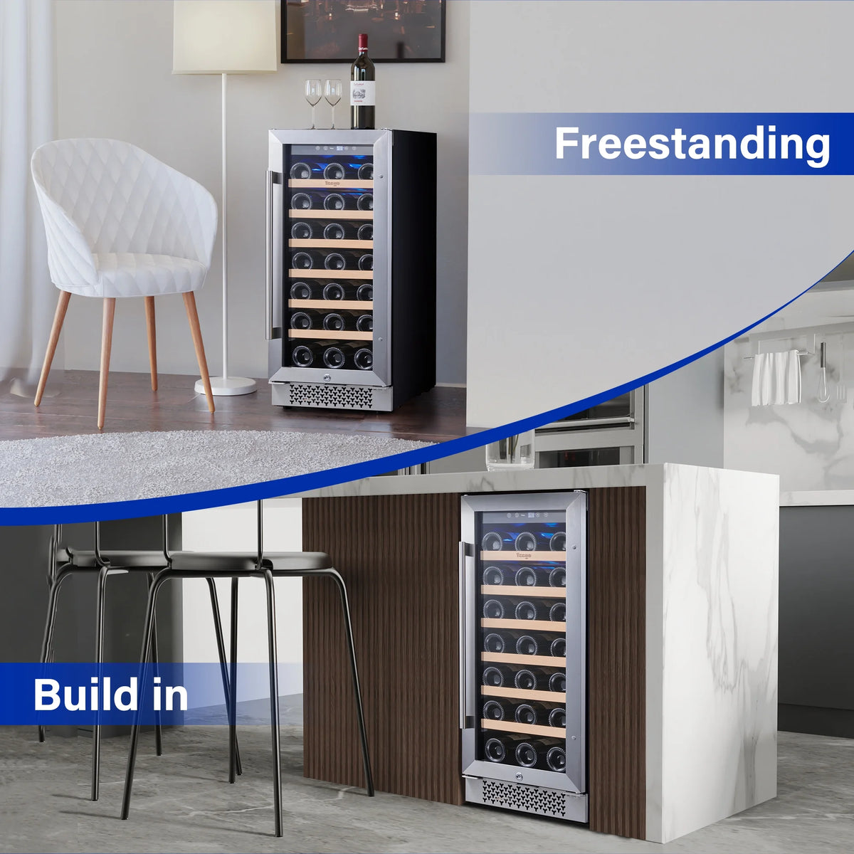 15 Bottle Wine Refrigerator K9989