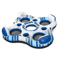 Orange 4 Person Inflatable River Tube B868299