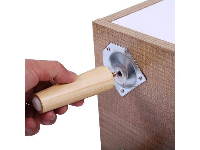 Set of 2 White Night Stand with Drawer K446051