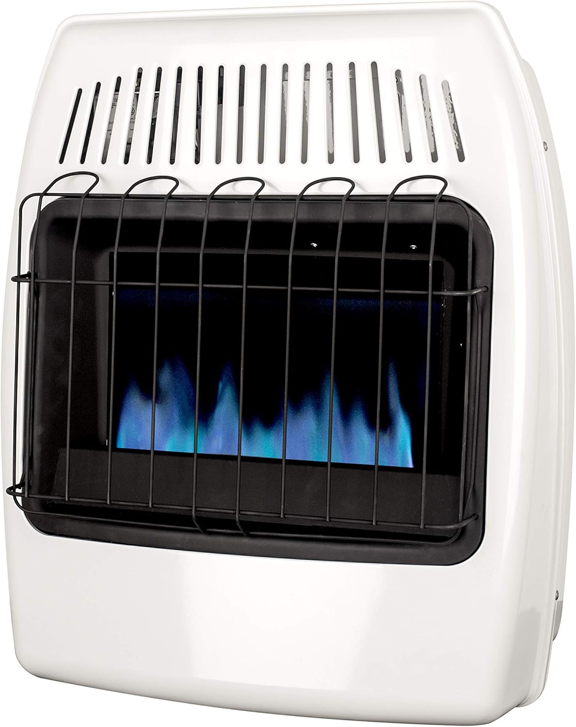 White 20,000 BTU Natural Gas Wall Heater B6855