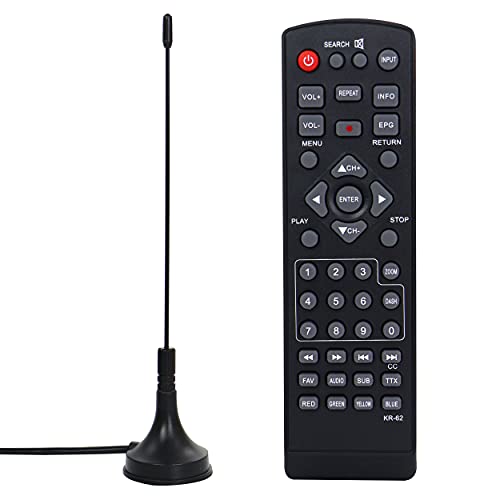 14 Inch Portable Rechargeable LED TV with HDMI, USB, and Built-in Digital Tuner W97833