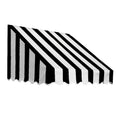 Black/White Window Awning F752