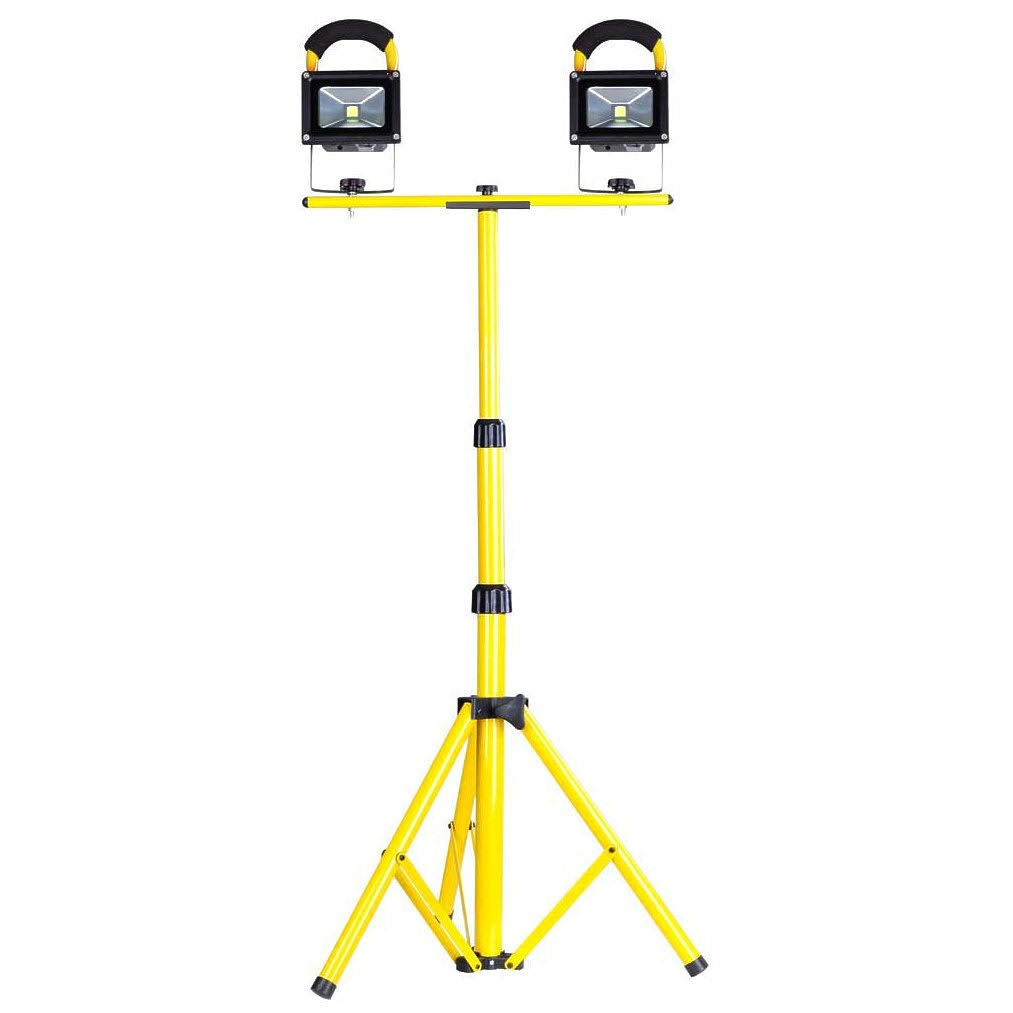 10W Rechargeable LED Flood Light with Tripod Stand B53171