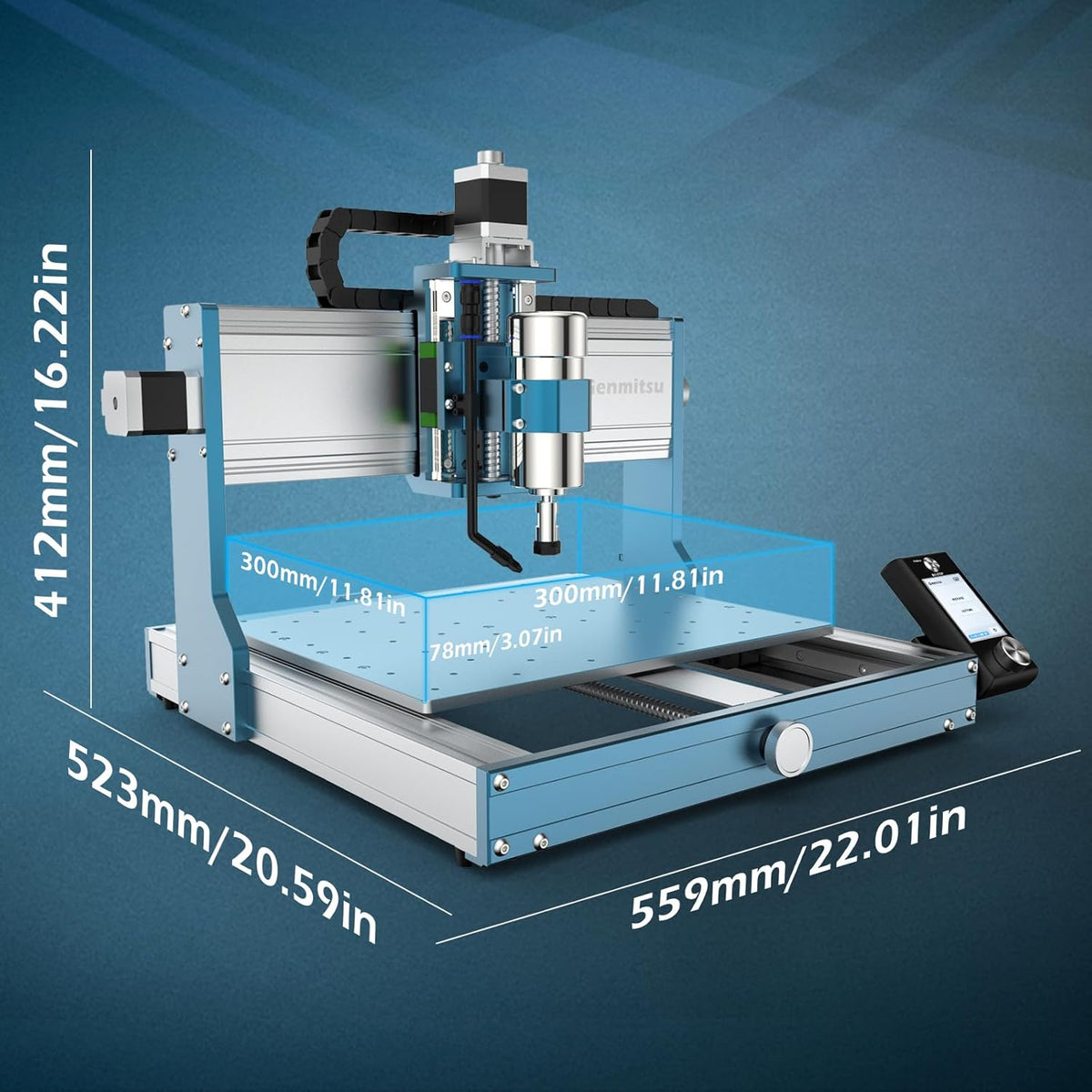 CNC Router Machine with 710W Spindle Motor P528