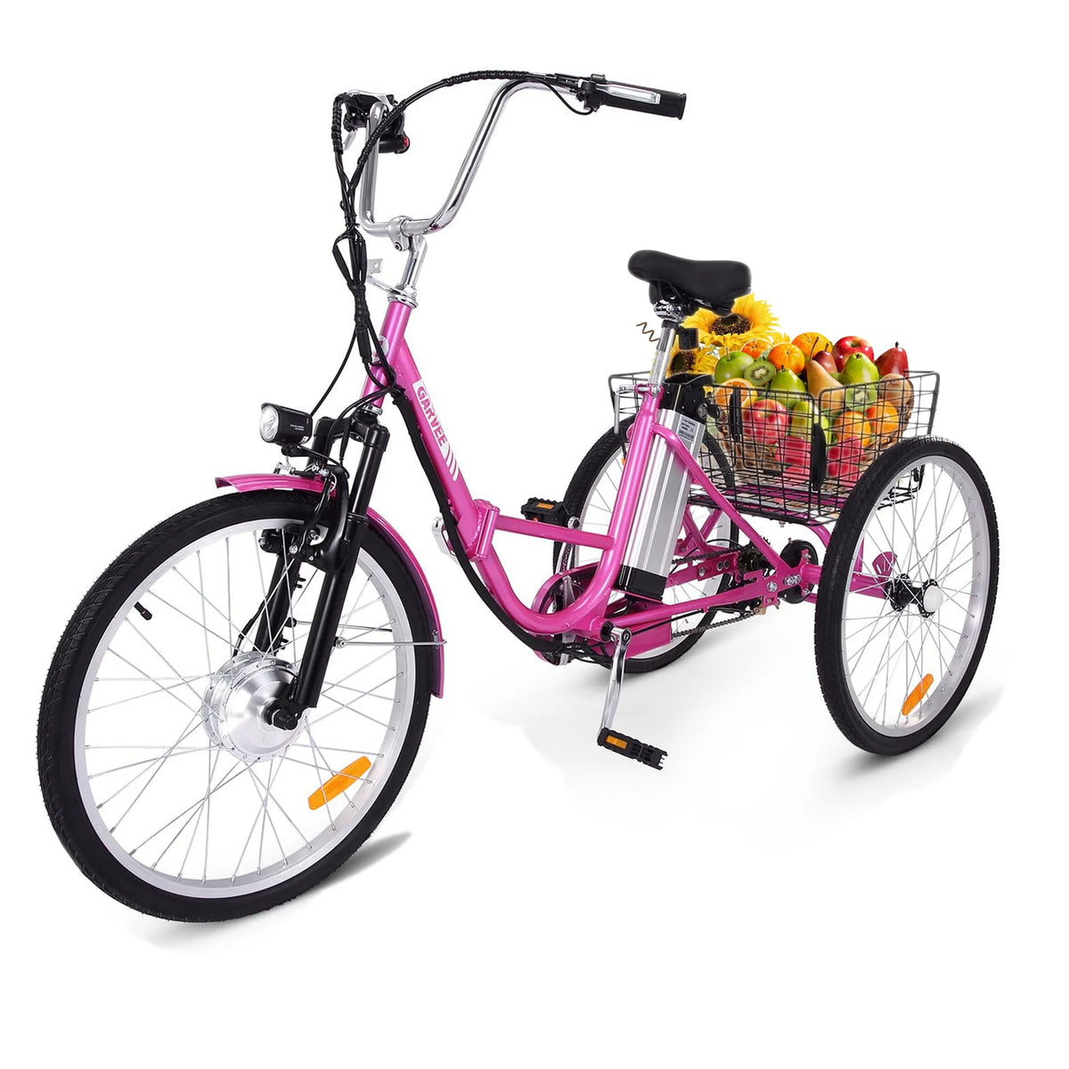 250W 36V 7 Speeds Folding Electric Tricycle B67977