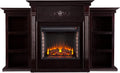 Ivory Electric Bookcase Fireplace F822137