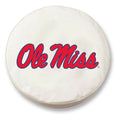 White Vinyl Fitted Spare Car Tire Cover F38749