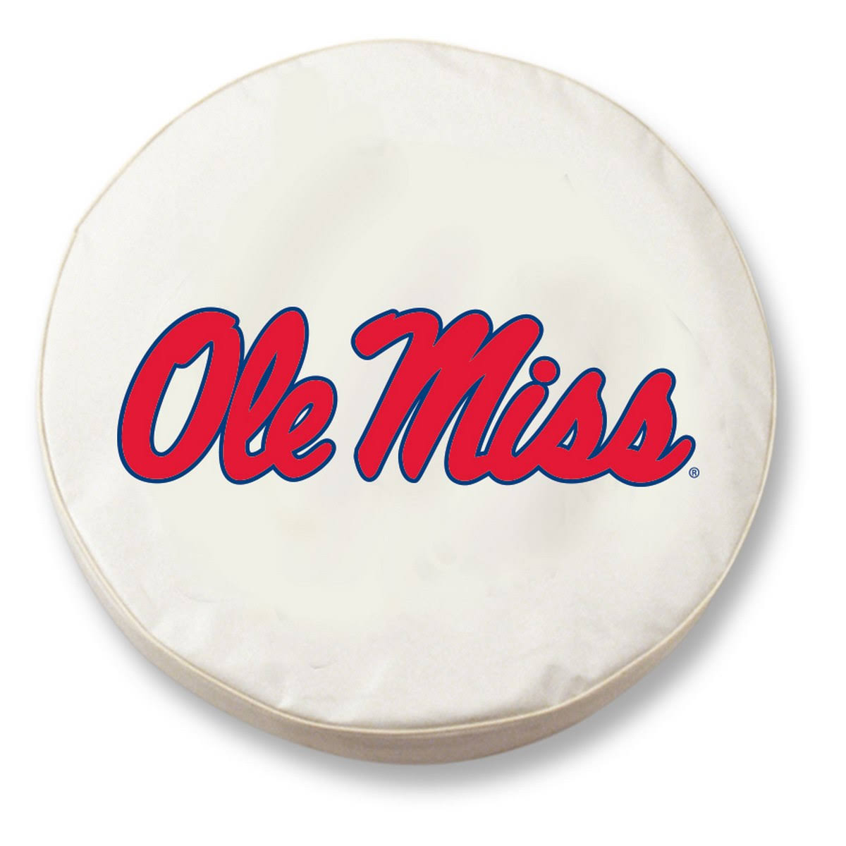 White Vinyl Fitted Spare Car Tire Cover F38749