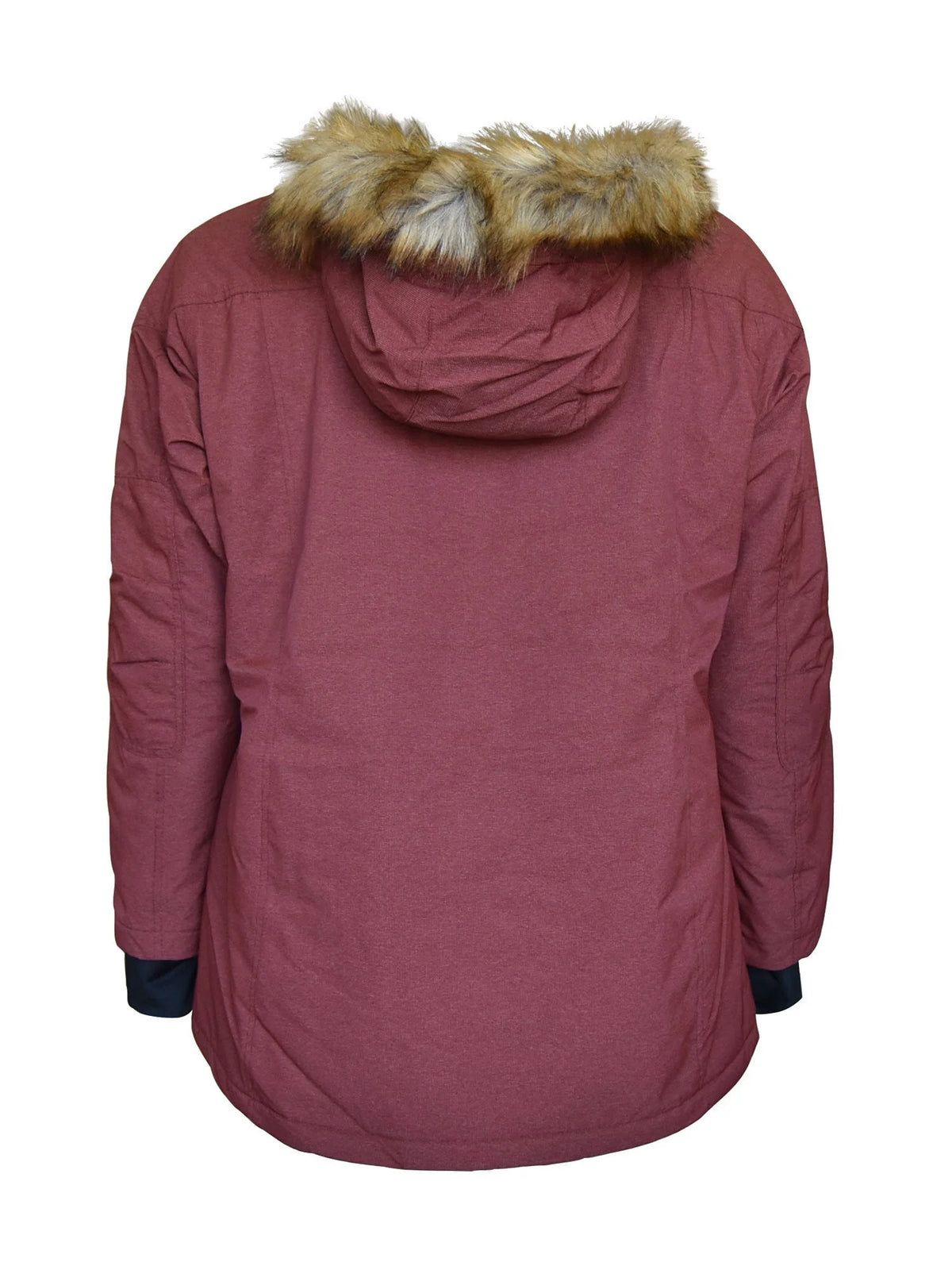 Women's Plus Size Insulated Parka Coat 1X - 3X D327