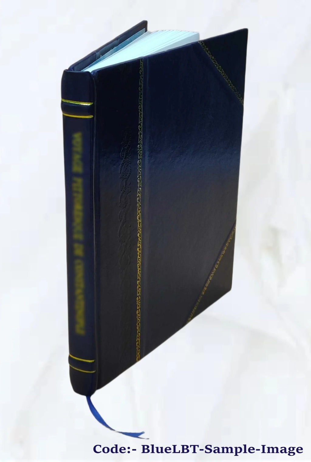 Leather Bound Book W6360