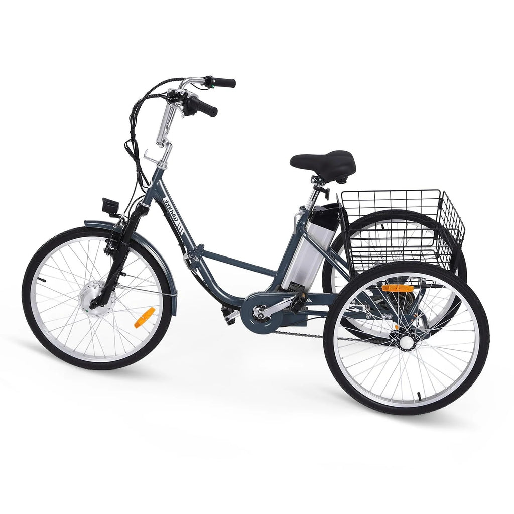250W 36V 7 Speeds Folding Electric Tricycle B67977