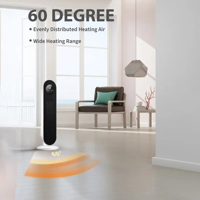 1500W Electric Oscillating Ceramic Tower Heater R69958
