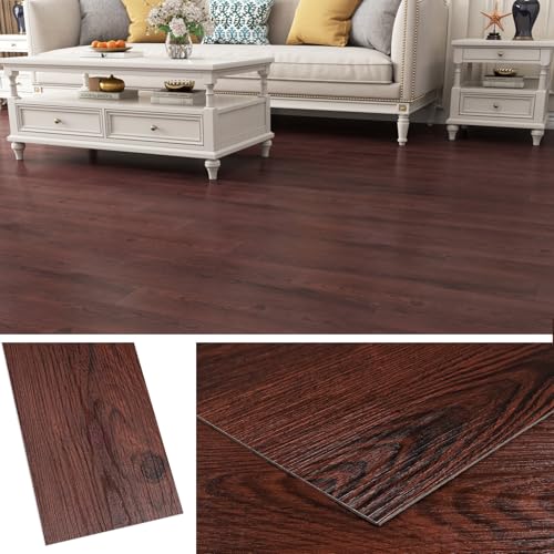 Wood Look Peel and Stick Floor Tile 12x12 S48851