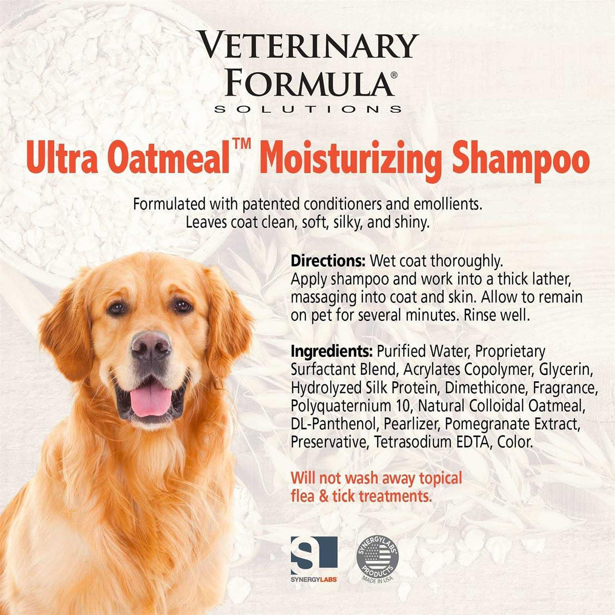 Oatmeal Moisturizing Shampoo I1622