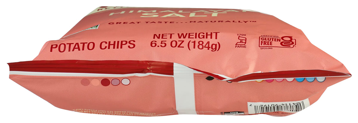 Kettle Cooked Potato Chips Himalayan Salt 6.5 Ounce Pack Of 12 W6014