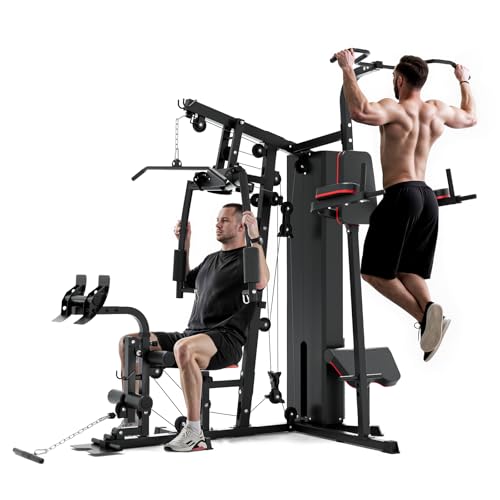 Home Gym with 150LBS Weight Stack H558