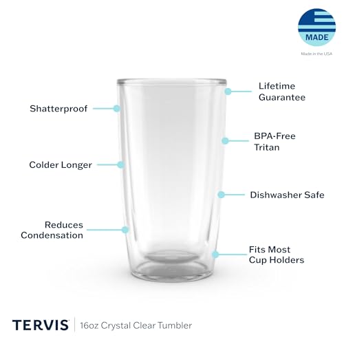 16oz 4pk Double Walled Insulated Tumbler Travel Cup H292