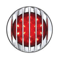 Chrome LED Tail Light Assembly with Mounting Pad A154524