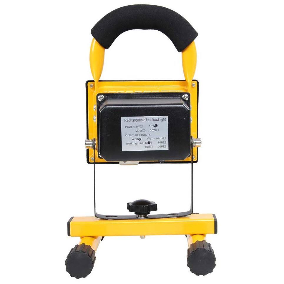 10W Rechargeable LED Flood Light with Tripod Stand B53171