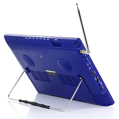 14 Inch Portable Rechargeable LED TV with HDMI, USB, and Built-in Digital Tuner W97833