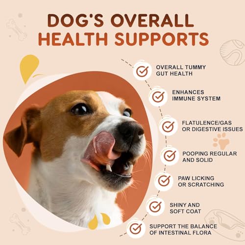 120 Soft Chews Probiotics for Dogs V2074