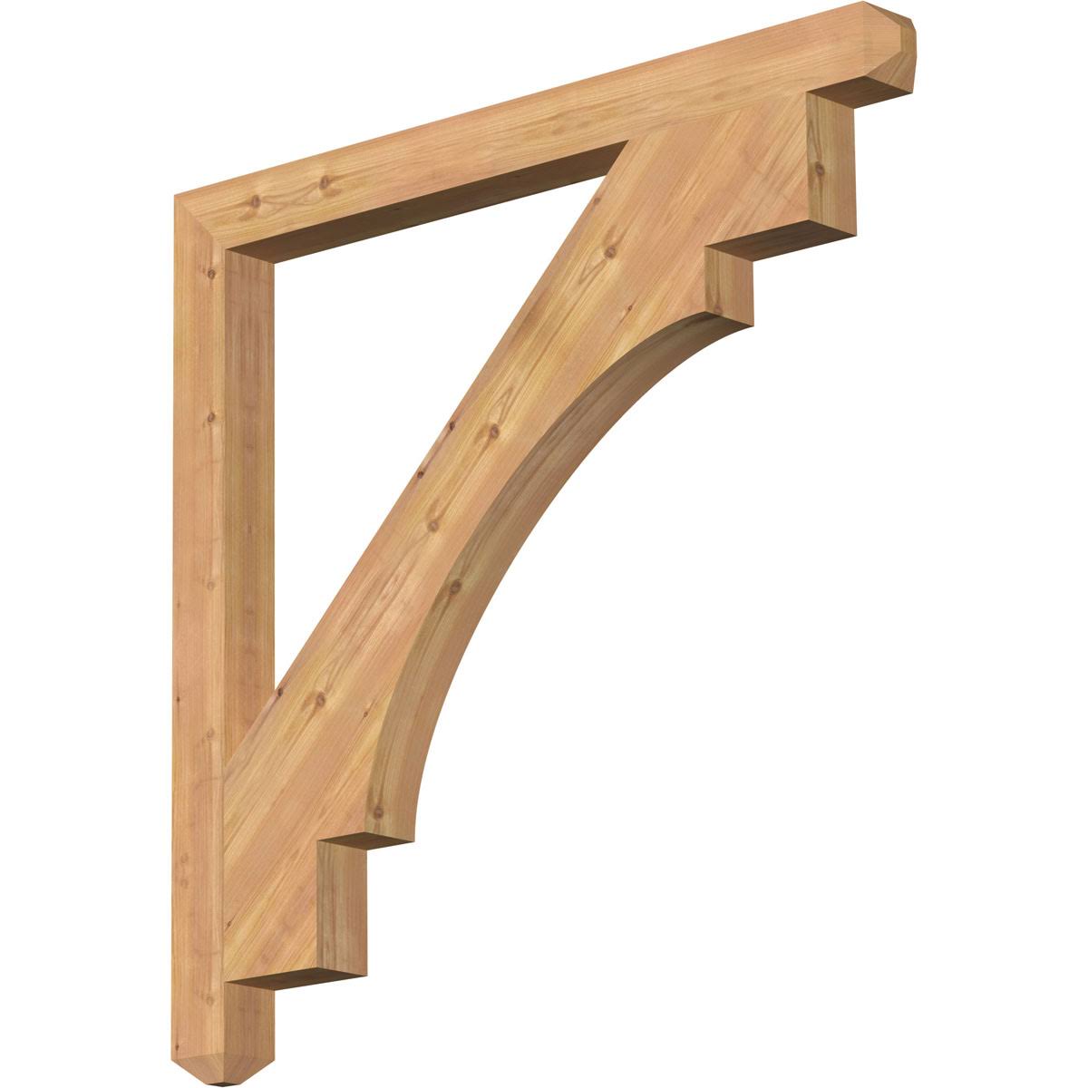 Craftsman Smooth Western Red Cedar Bracket Q932