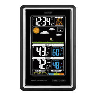 Digital Wireless Forecast Station with Temperature Alerts L41014