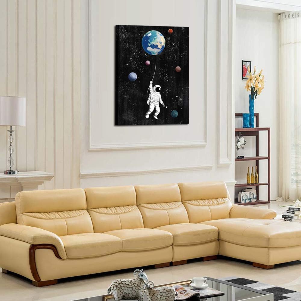 Funny Spaceman Wall Art Canvas Prints 24x32inch J3448