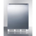 Built-In Undercounter Refrigerator-Freezer, White Cabinet J8053