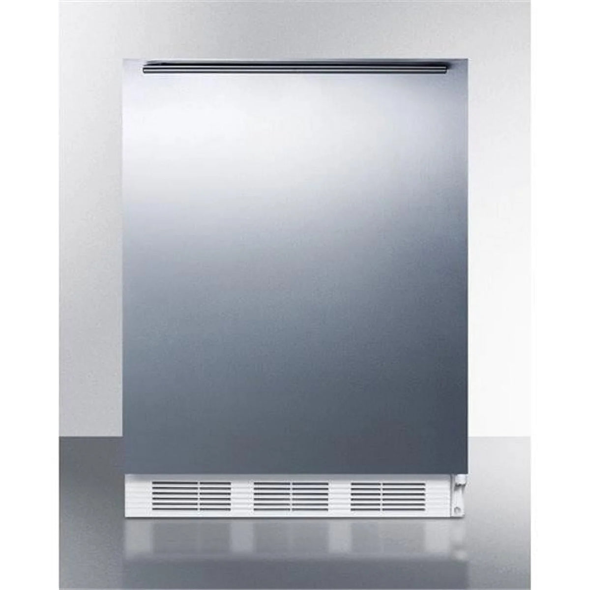 Built-In Undercounter Refrigerator-Freezer, White Cabinet J8053