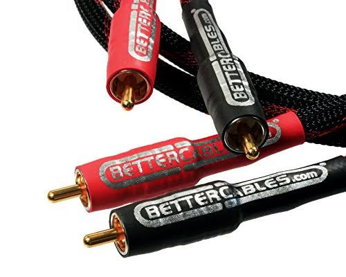 Silver Serpent Audio Interconnect RCA Cables Stereo Pair X929