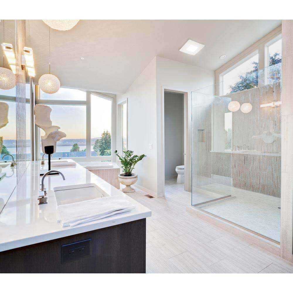 Bathroom Exhaust Fan with LED Lighting U892