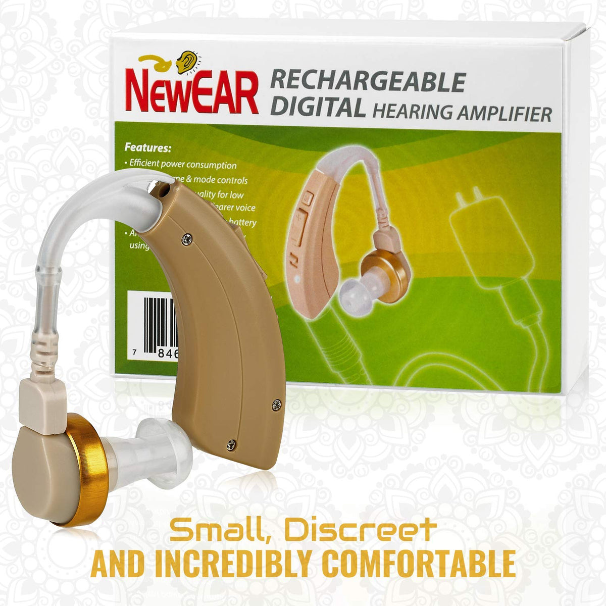 Rechargeable BTE Sound Amplifier C95622