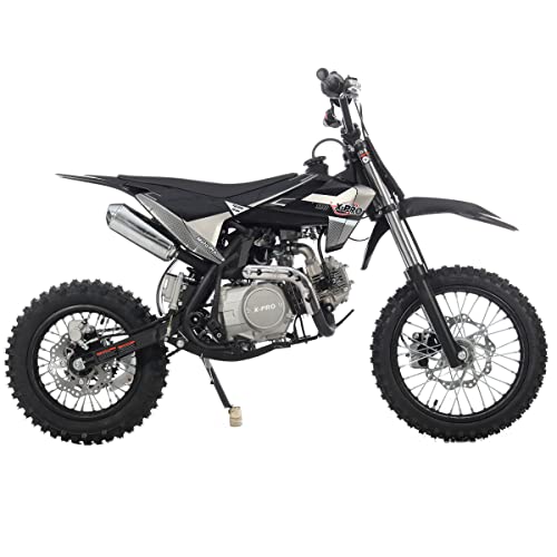 110cc Dirt Bike with Semi-Automatic Transmission, Kick Start, Big 14"/12" Tires U234860
