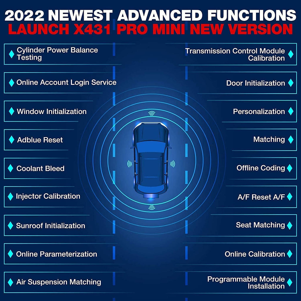 2022 Bidirectional Automotive Diagnostic Scanner S77951