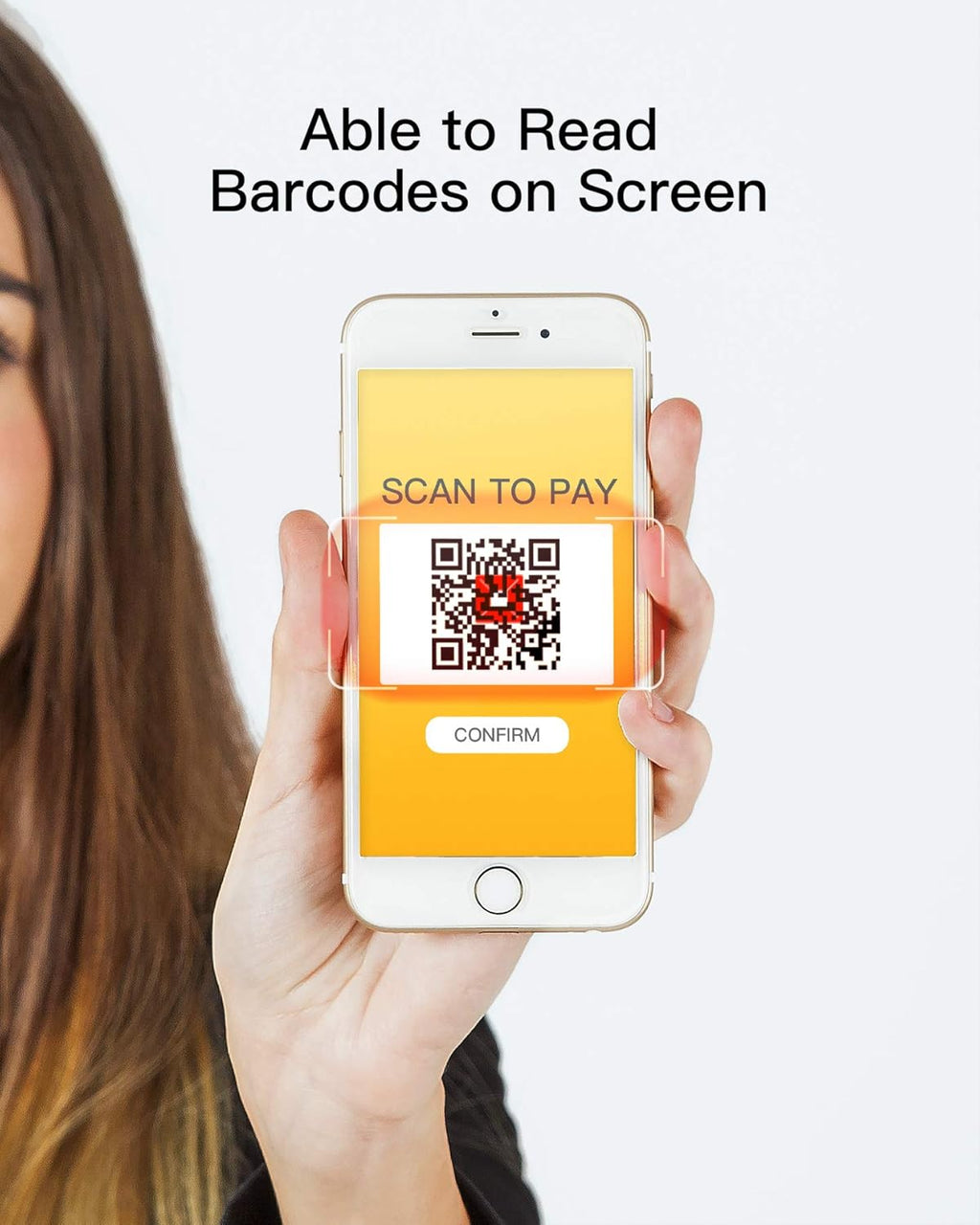 2D Bluetooth Barcode Scanner O485