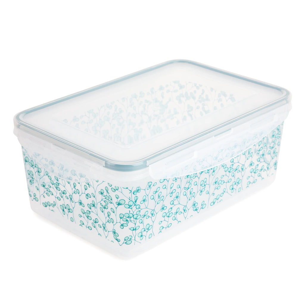 16-Piece Green Floral Food Storage Set F3425