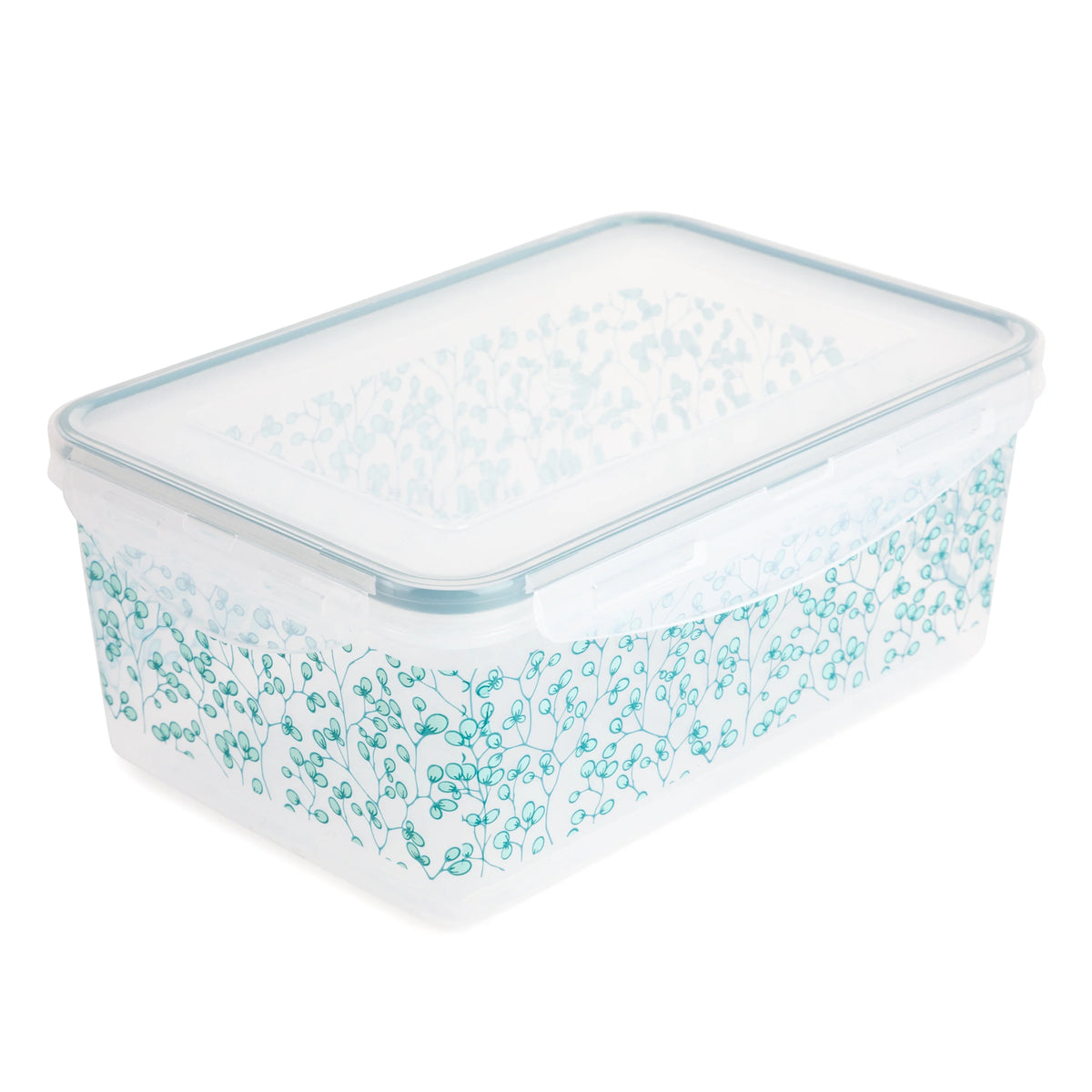 16-Piece Green Floral Food Storage Set F3425